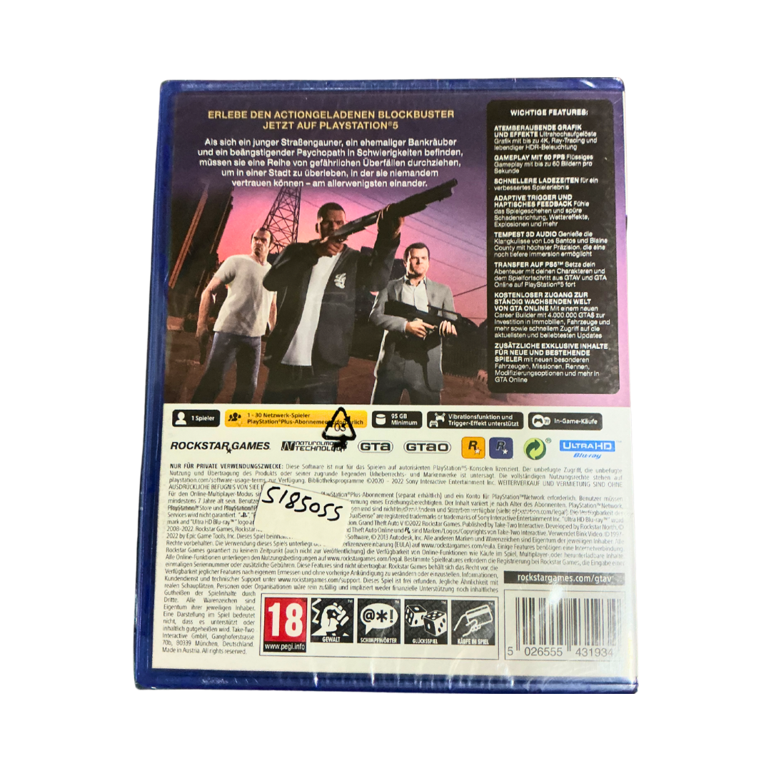 GTA 5 (Grand Theft Auto 5) - PS5