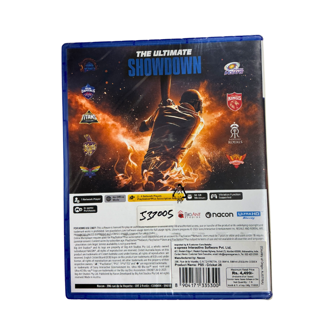 CRICKET 26 (PS5)