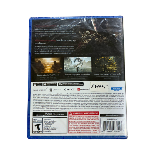 BLACK MYTH WUKONG (PS5)